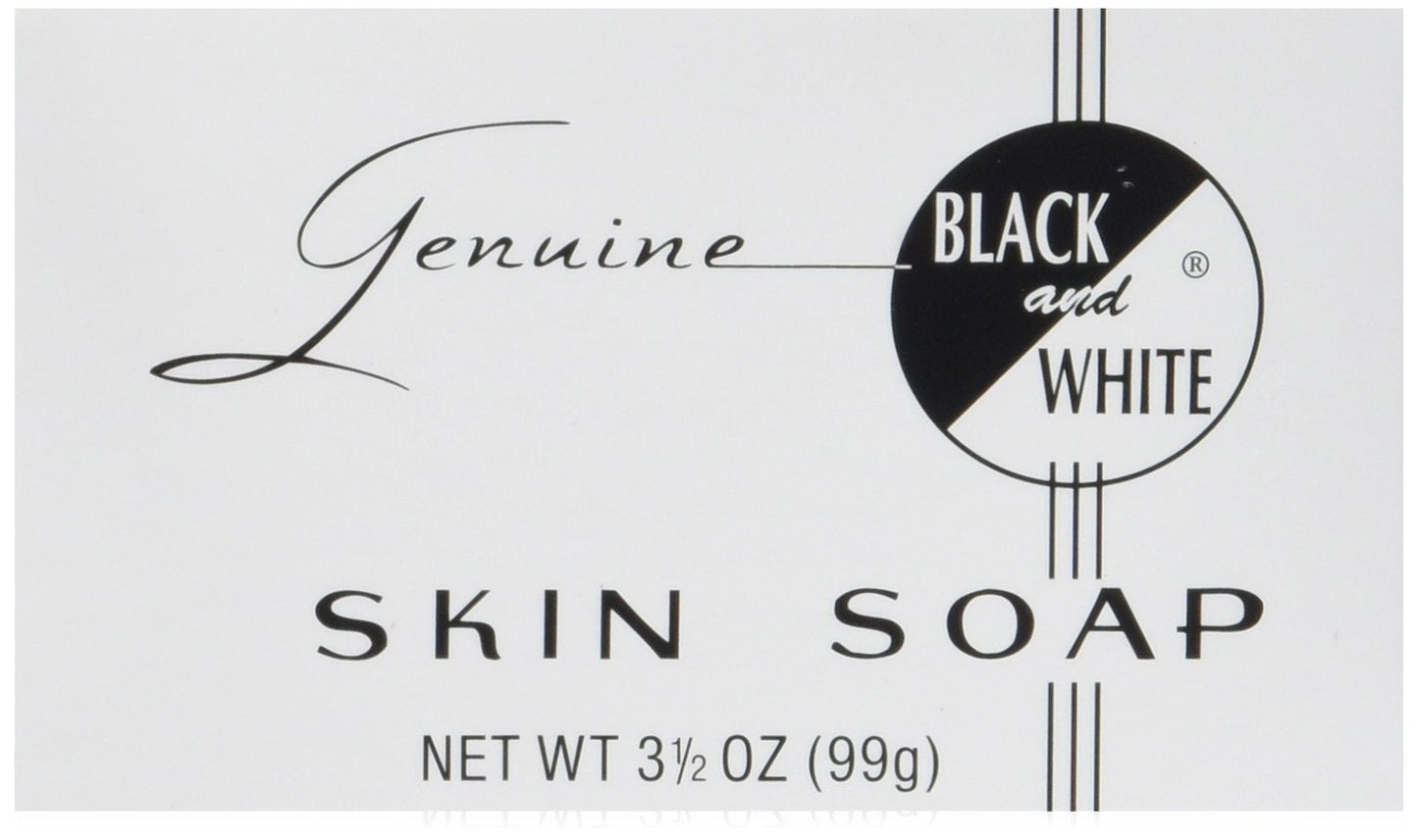 Black and White Skin Soap, 3.5 Ounce Beauty & Personal Care Black and White