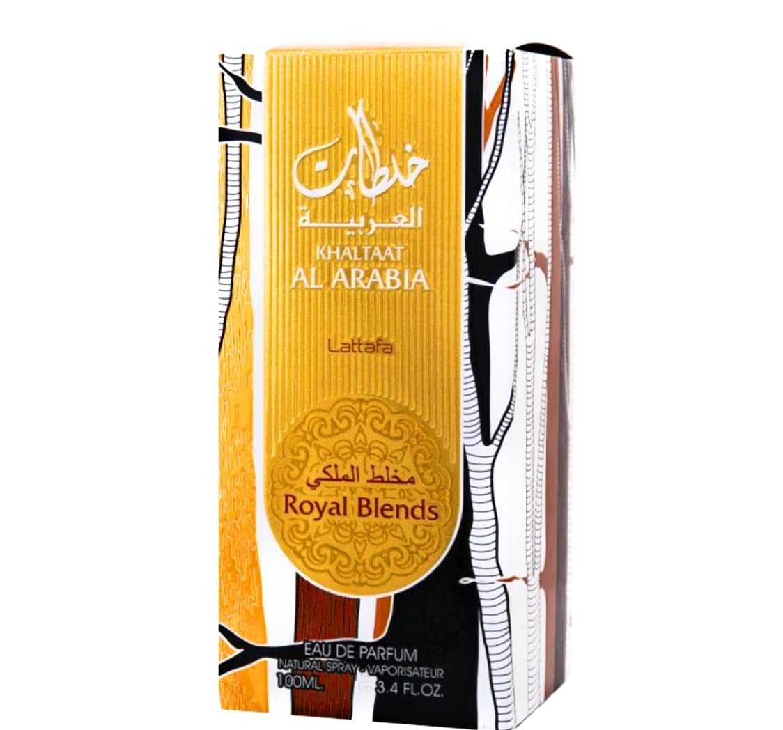 Lattafa Prestige Khaltat Al Arabia for Unisex Eau de Parfum Spray, 3.4 Ounce Beauty & Personal Care Lattafa
