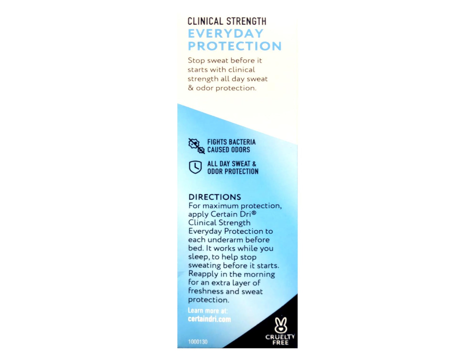 Certain Dri Everyday Strength Clinical Anti-Perspirant/Deodorant Solid Morning Fresh - 2.6 oz, Pack of 2 Beauty and Personal Care Certain Dri