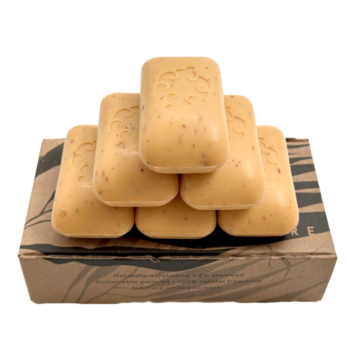Baudelaire Exfoliating Spice Loofa Soap - Natural Fragrance - Hydrating & Moisturizing Triple-Milled Luxury, 5 oz (Pack of 6) Beauty & Personal Care Baudelaire