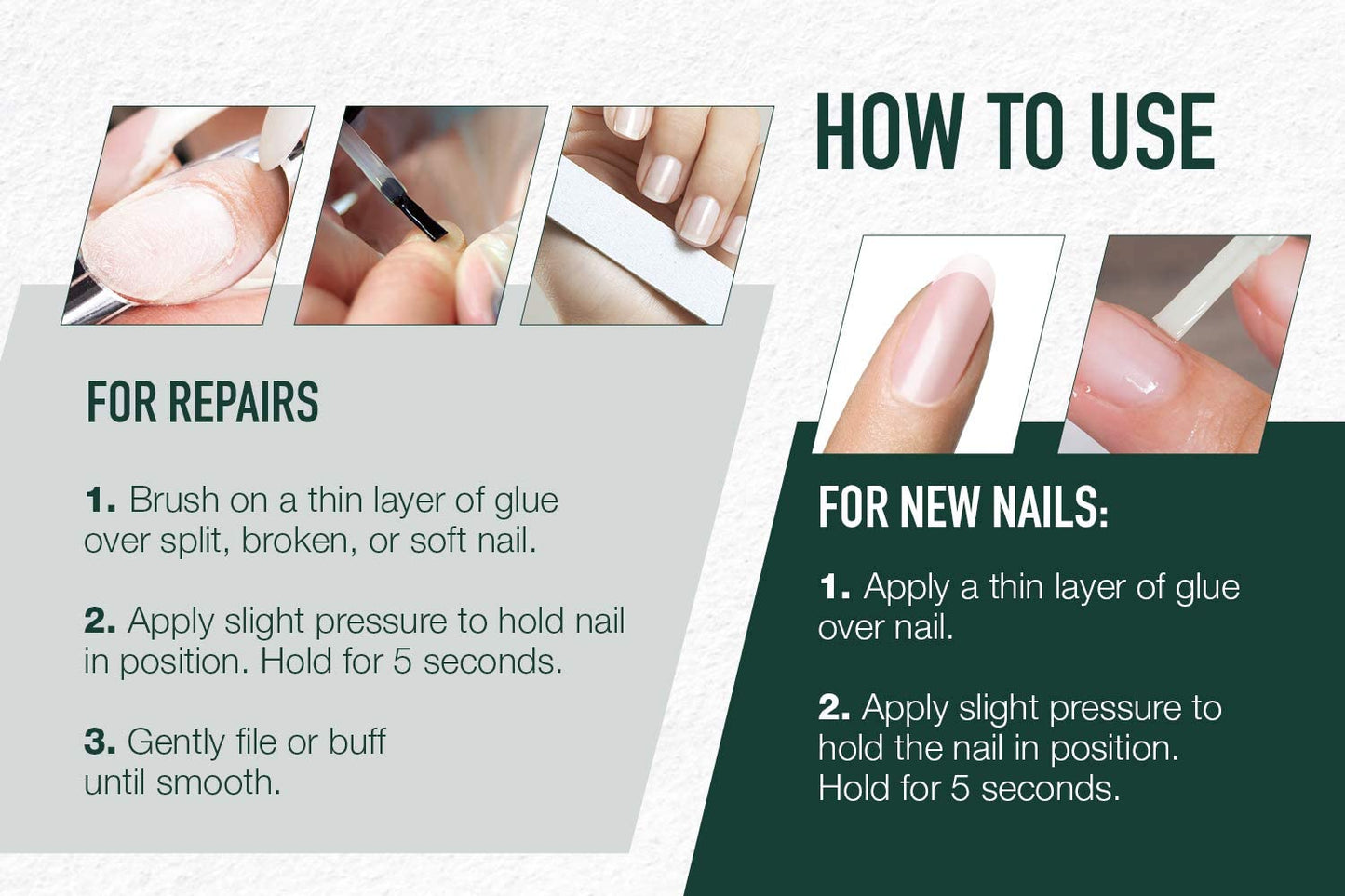 IBD 5 Second Nail Filler Powder Beauty & Personal Care IBD