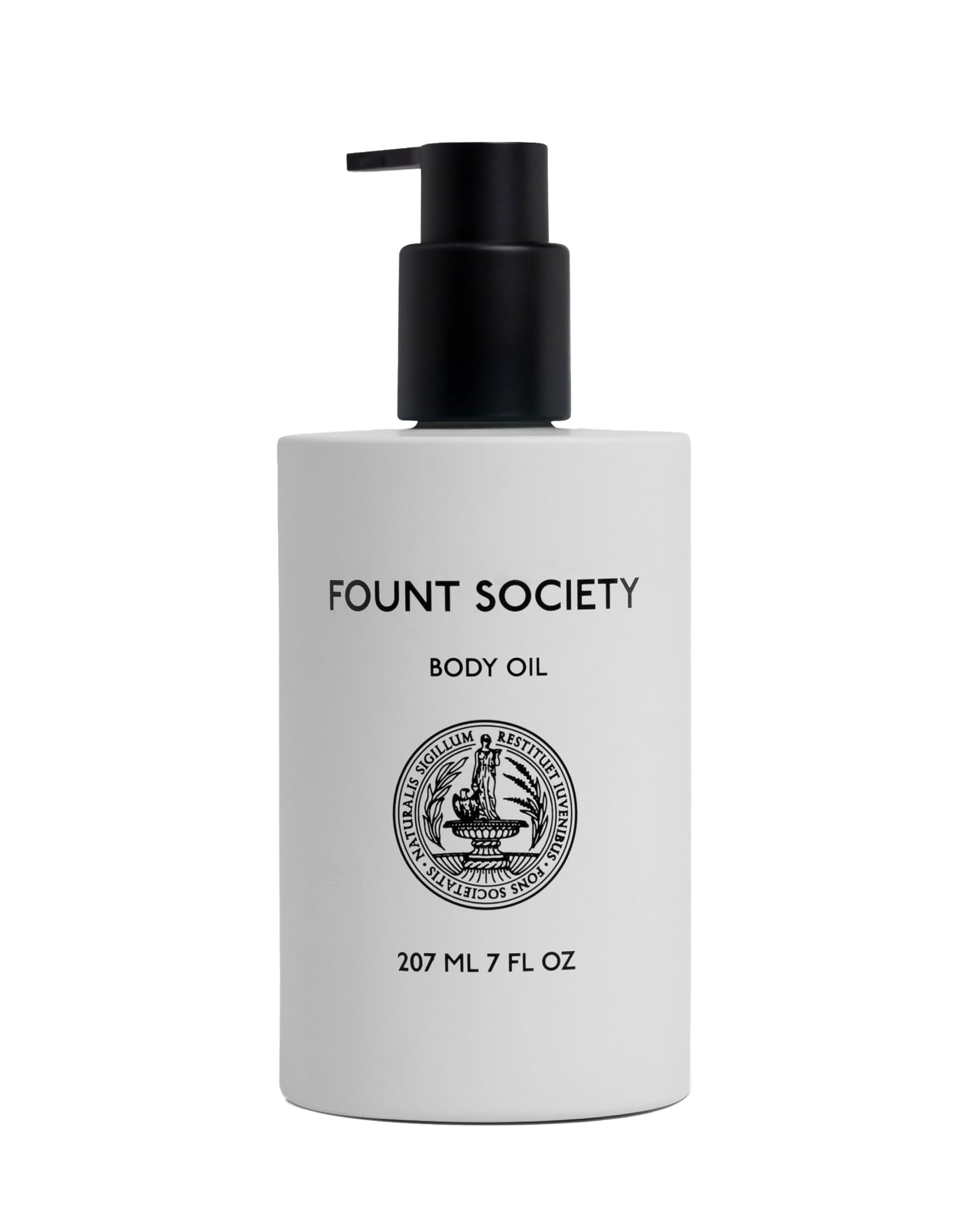 Fount Society Body Oil - 7 fl oz Hydrating Oil for Nourished Skin - Lightweight, Fast Absorbing, Non-Greasy Formula - Vegan & Cruelty-Free - No Beauty & Personal Care Fount Society