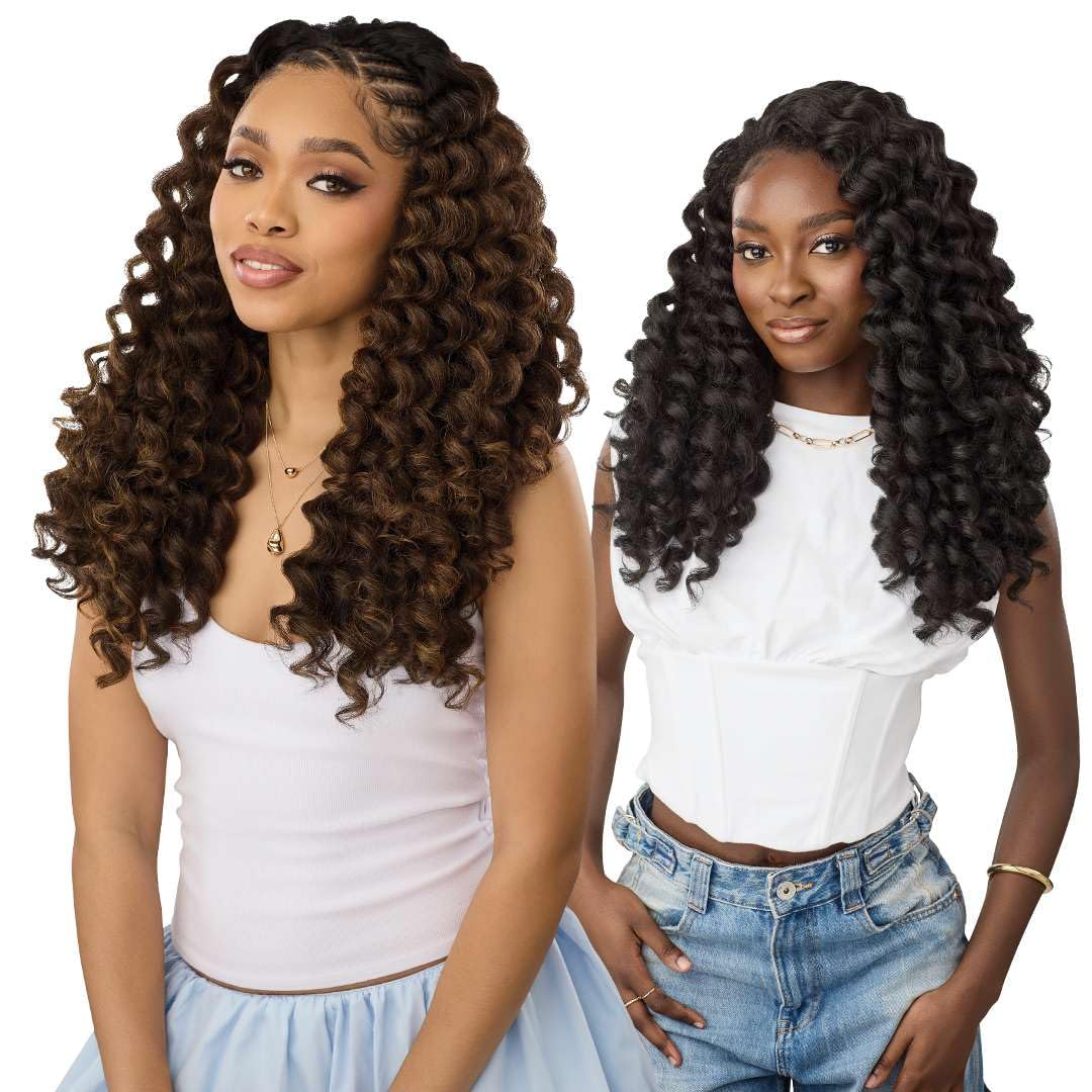 Outre Quick Weave Synthetic Half Wig - Romina (DR425)