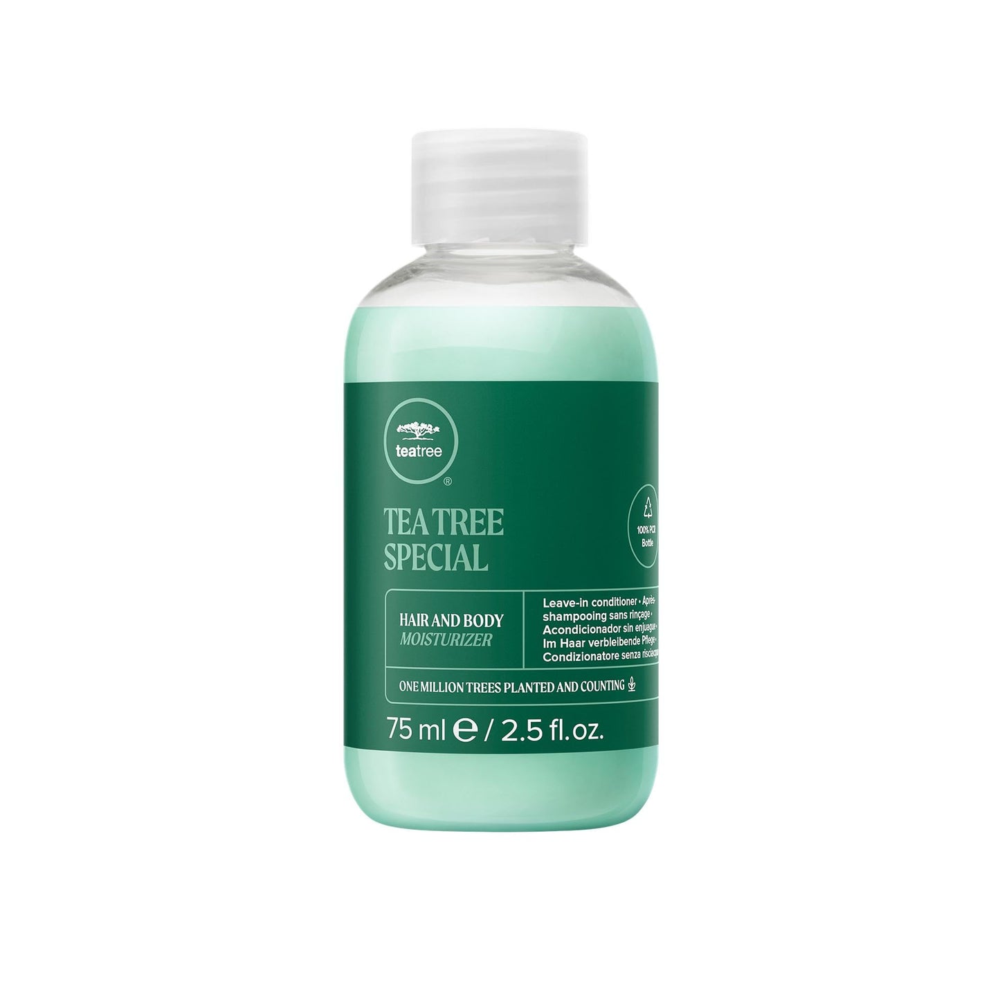Tea Tree Hair and Body Moisturizer Leave-In Conditioner, Body Lotion, After-Shave Cream, For All Hair + Skin Types, 2.5 fl. oz. Beauty & Personal Care Tea Tree