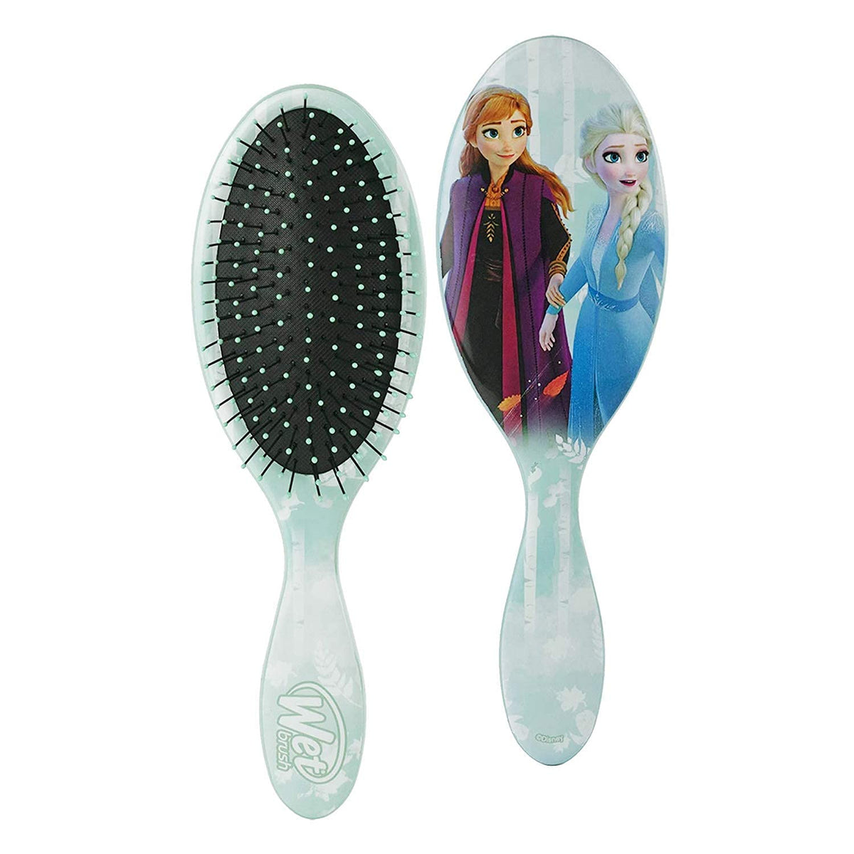 Wet Brush Original Princess Guiding Spirit Detangling Brush - Disney's Frozen 2, Sisters - All Hair Types - Ultra-Soft IntelliFlex Bristles Glide