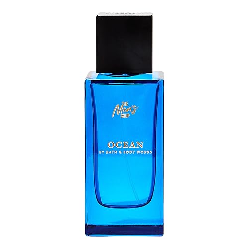 Bath & Body Works Ocean Cologne - Men’s Cologne for Everyday Use - Long-Lasting High Fragrance Oil Concentration - Dermatologist-Approved Beauty & Personal Care Bath & Body Works