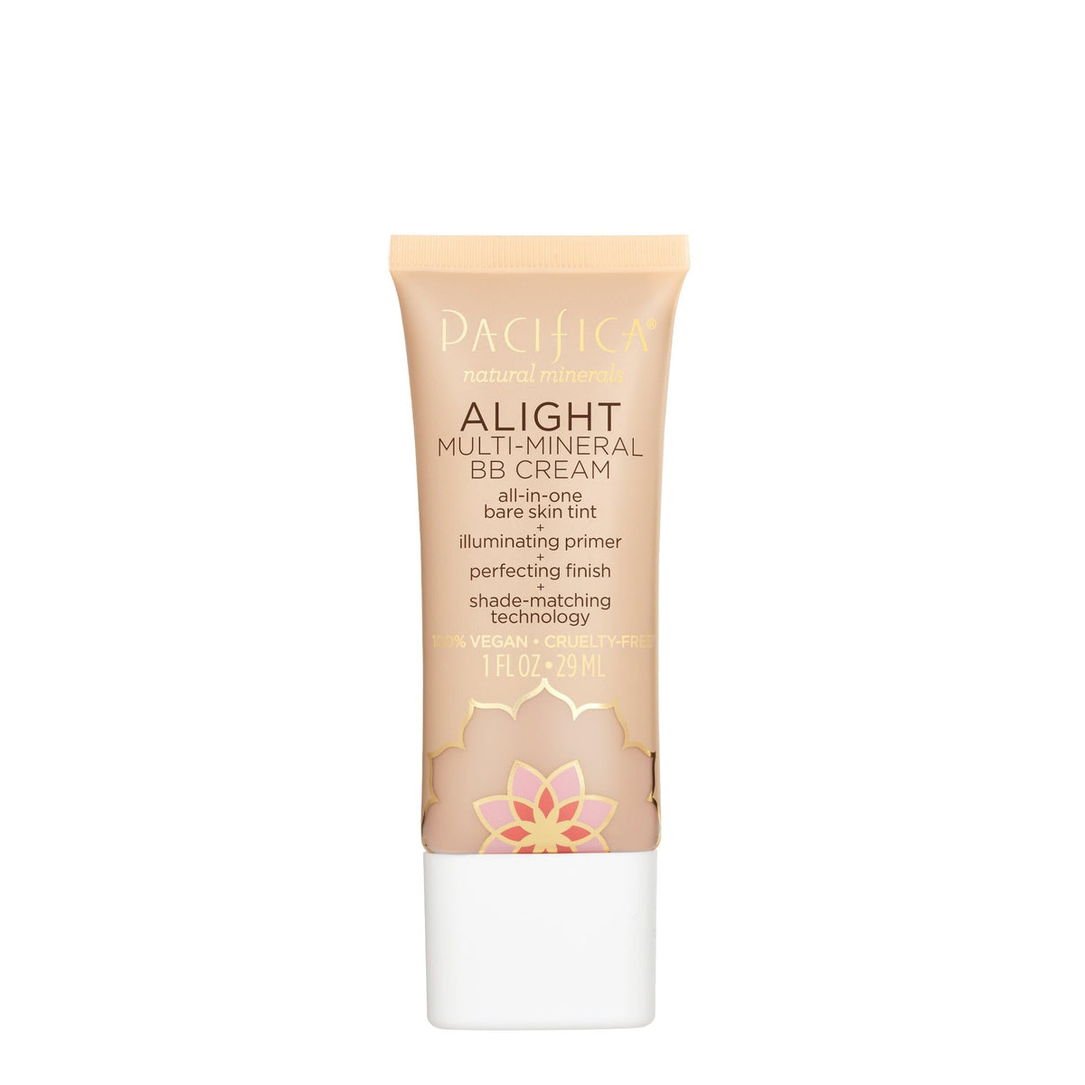 Pacifica Alight Multi-Mineral BB Cream - Shade 11 Light Tinted Moisturizer & Primer in One, Sheer Glowing Coverage, Hydrates, Primes & Perfects, 100%