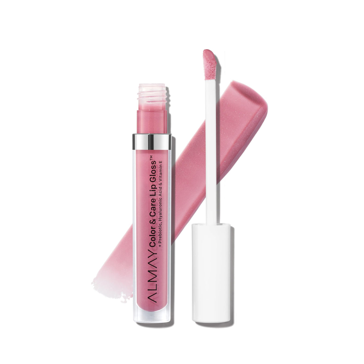 Almay Color & Care Hydrating Lip Gloss, Soft Natural Hues, Prebiotic Complex, Hyaluronic Filling-Sphere Technology, 500 Sunrise Punch, 0.1 Fl Oz Beauty & Personal Care Almay