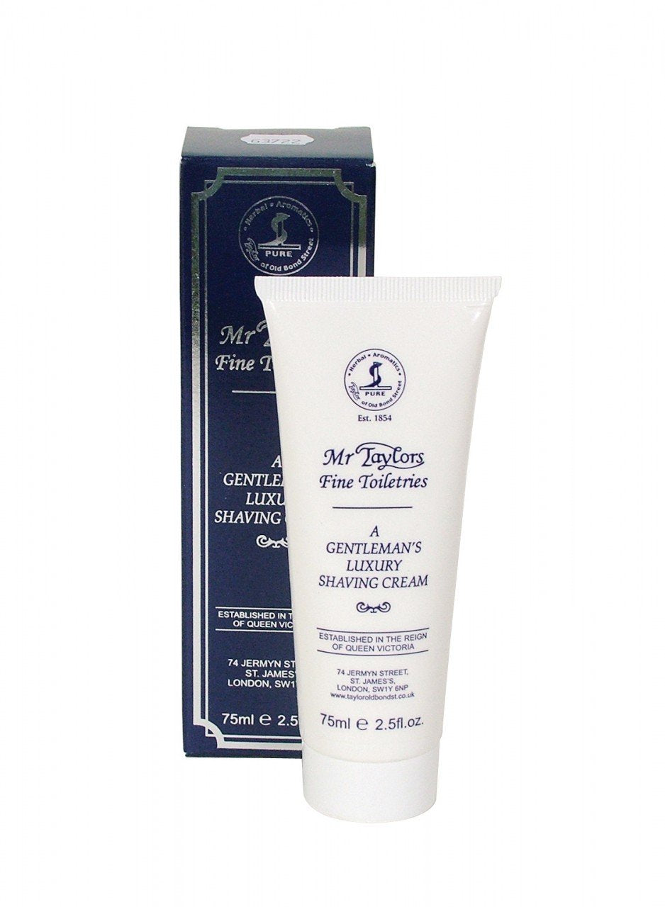 Taylor of Old Bond Street Mr. Taylors Shaving Cream Tube 2.5 fl oz. Beauty & Personal Care Taylor of Old Bond Street