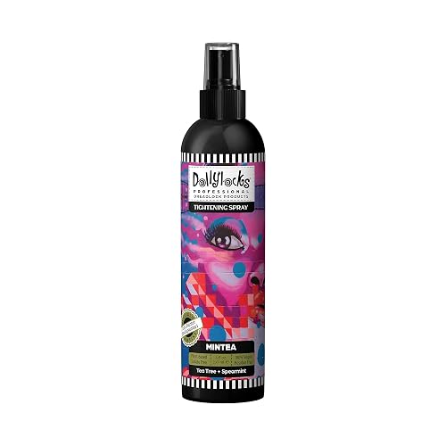 Dollylocks Sea Salt Texture Spray | Plant-Based, Vegan, Residue-Free | Tighten Locs Dreadlocks | Loose Hair Care | Tea Tree Spearmint | 8oz Beauty & Personal Care Dollylocks