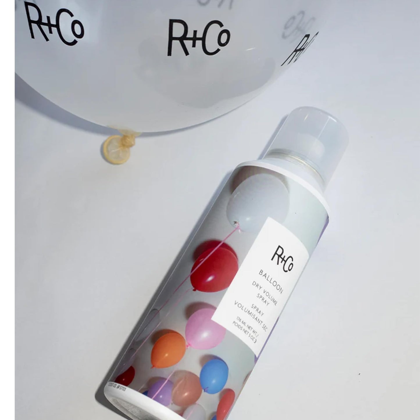 R+Co Balloon Dry Volume Spray | Instant Volume & Lift with Long-Lasting Hold | Adds Texture & Fullness Without Weight | Vegan + Cruelty-Free | 5oz Beauty & Personal Care R+Co