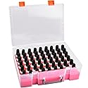 FULLCASE Nail Polish Organizer, 54 Bottles Nail Storage with Separate Sponge Compartment for Sally Hansen/for GAOY/for OPI/for Essie/for CANNI Gel/for Beauty & Personal Care FULLCASE