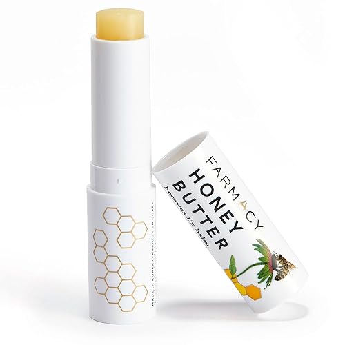 Farmacy Beeswax Lip Balm - Honey Butter Moisturizing Lip Care Enriched with Cupuaçu & Cocoa Butters, Proprietary Honey Blend and Vitamin E to Nourish Beauty & Personal Care Farmacy