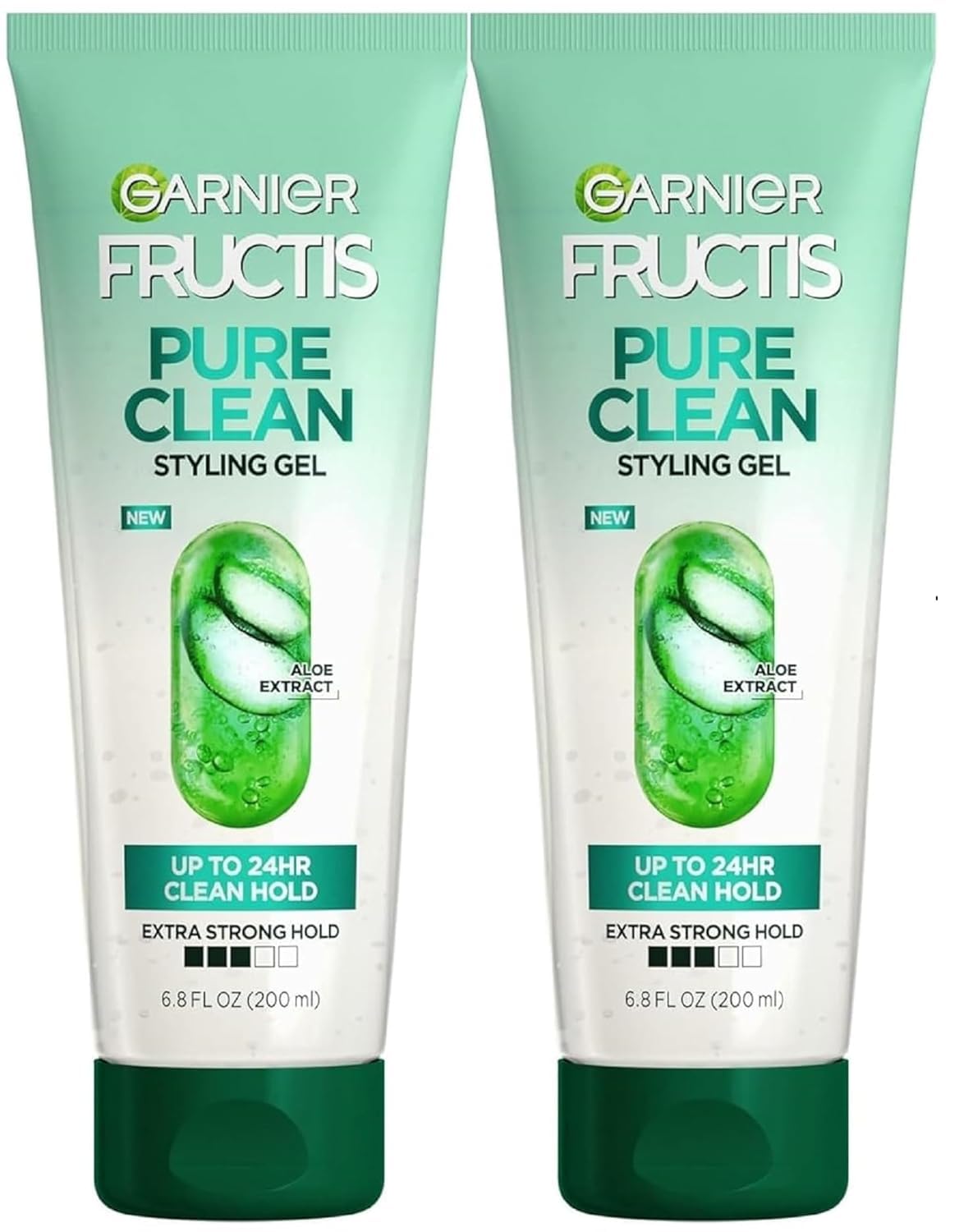 Garnier Fructis Style Pure Clean Styling Gel 6.8 Fl Oz (2 Pack Packaging May Vary) Beauty & Personal Care Garnier