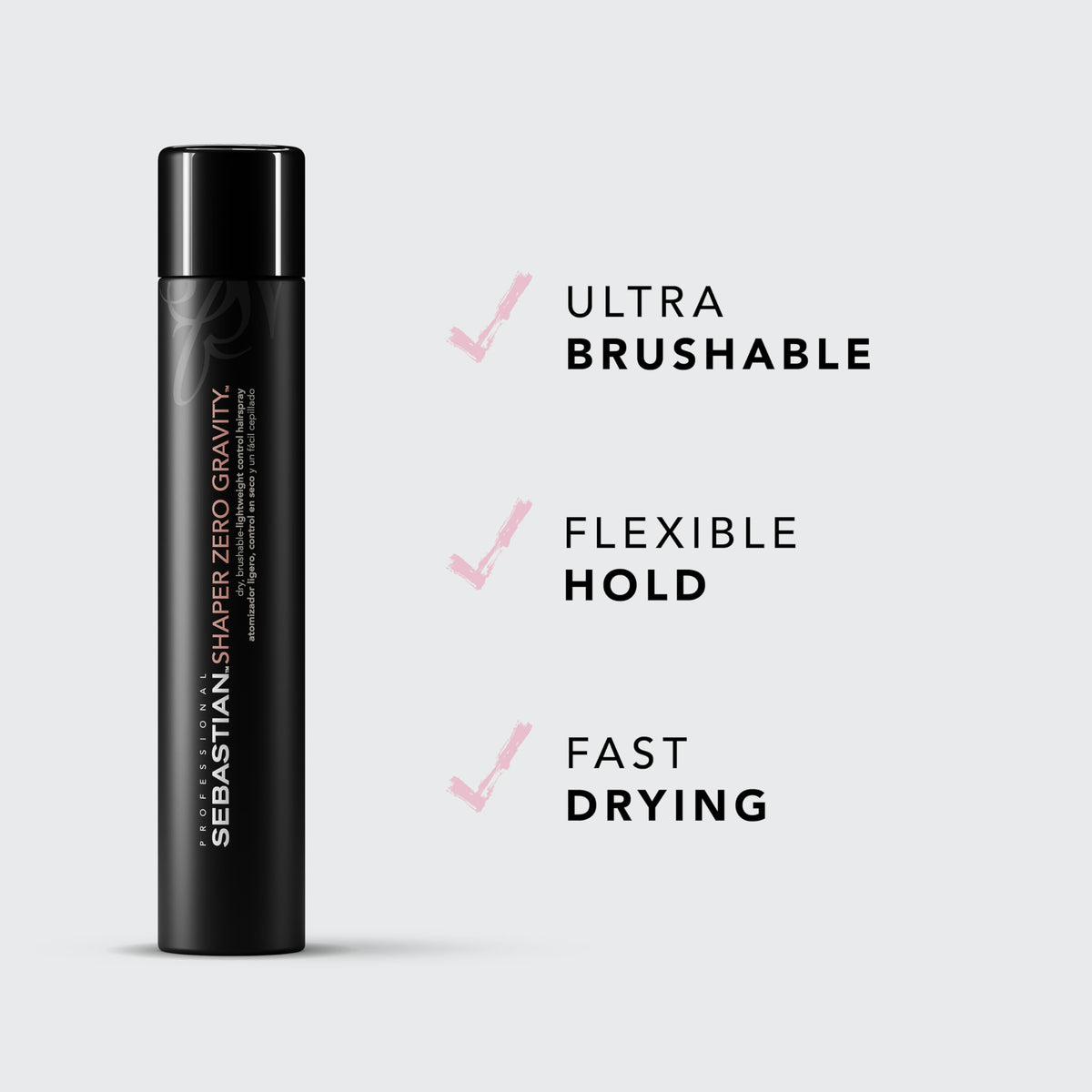 Sebastian Professional Shaper Zero Gravity Hairspray | Brushable-Lightweight, Flexible Hold | 10.6 oz Beauty & Personal Care Sebastian