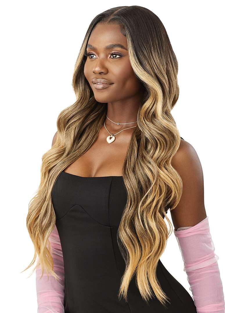 Outre Lace Front Wig - Perfect Hair Line 13X6 - True Frontal - Peak 705 (CHOCOLATE SWIRL)