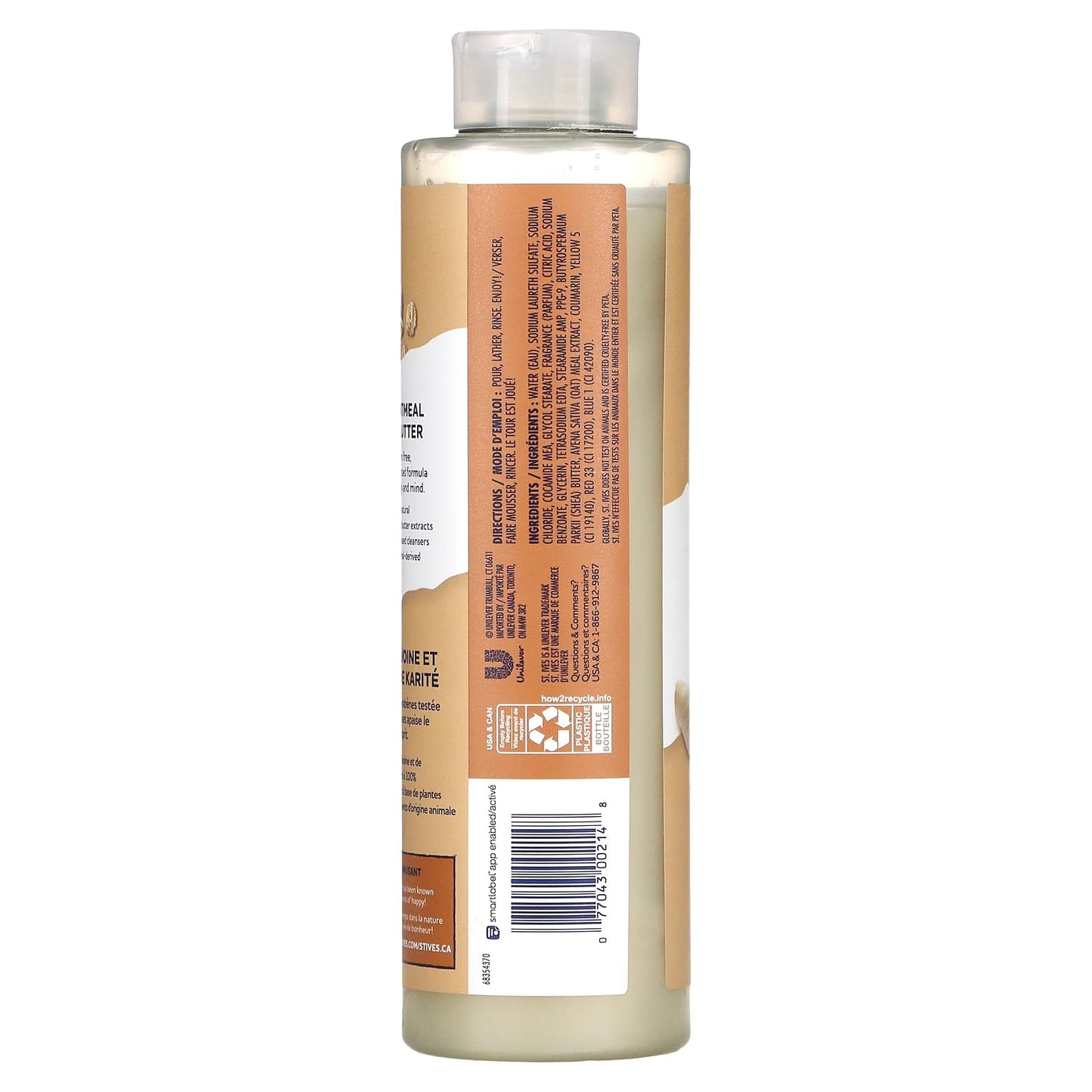St Ives Body Wash Oatmeal And Shea Butter 22 Ounce (Pack of 6) Beauty & Personal Care St. Ives