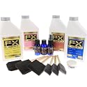 (4) 16oz Liquid Latex Build Your Own Pack + Brushes, Prep Kit, and Stardust- Fantasy Fun Body Paint Kit, Sports, Theater, Film, Makeup Beauty & Personal Care Liquid Latex Fashions
