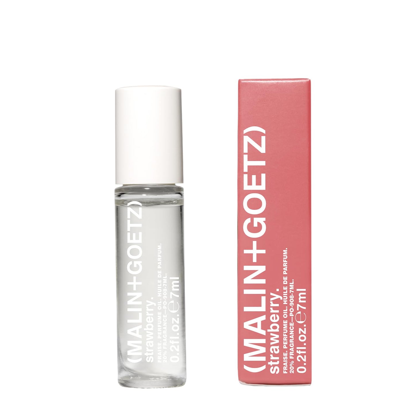 MALIN+GOETZ Perfume Oil Strawberry | Concentrated Fragrance in Signature Scents | Travel-Friendly Rollerball | Vegan & Cruelty-Free | 0.2 fl oz Beauty & Personal Care MALIN+GOETZ