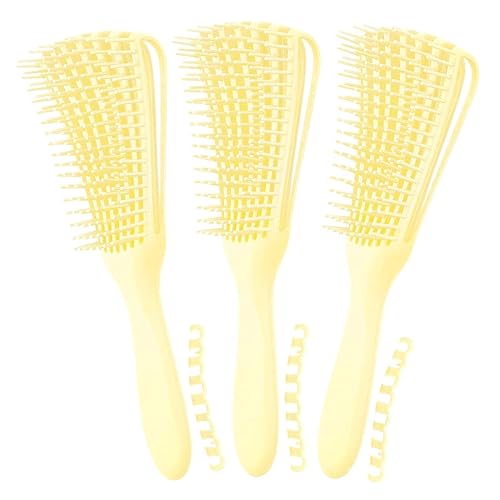 A.DASHER Hair Brush for Women's Afro America/African Hair Textured 3a to 4c, Kinky Wavy/Curly/Coily/Wet/Dry/Oil/Thick/Long Hair, Knots Detangler Scalp Beauty & Personal Care A.DASHER