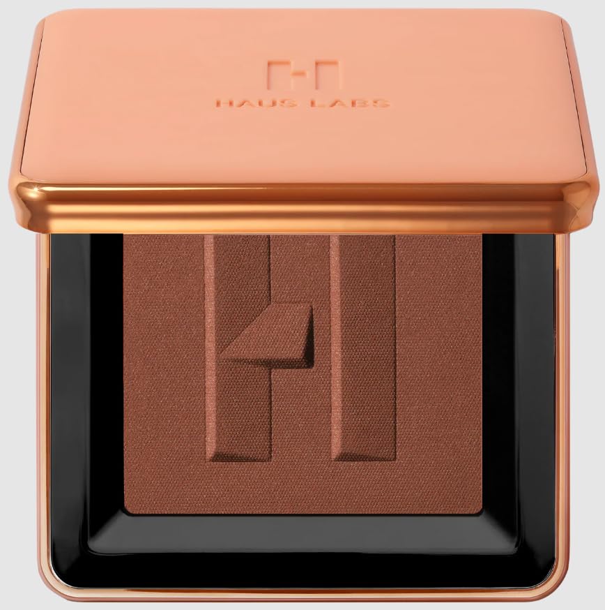 HAUS LABS BY LADY GAGA Power Sculpt Velvet Powder Bronzer - Acacia Ember Medium Deep Beauty & Personal Care Haus Laboratories