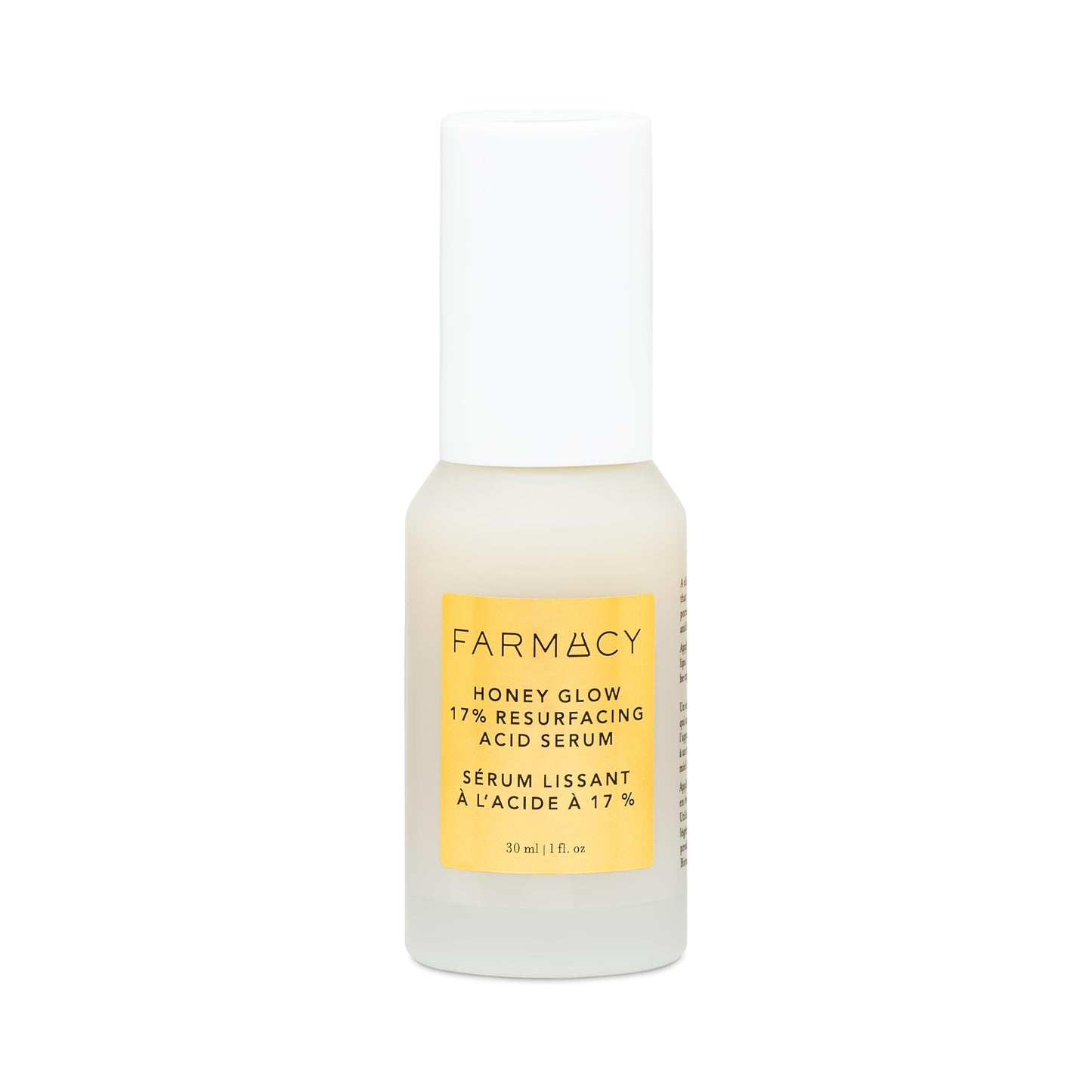 Farmacy Face Exfoliator Serum - Honey Glow 17% AHA + BHA Liquid Exfoliant & Salicylic Acid Serum - Resurfacing Skin Care for Reduced Pores + Texture Beauty & Personal Care Farmacy