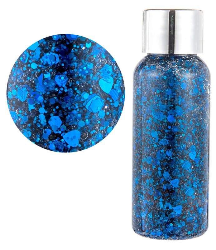 Body Glitter Gel, Face Glitter Body Glitter Liquid Eyeshadow, Face Hair Nail Glitter, Holiday Glitter Makeup (5) Beauty & Personal Care JUDEWY