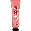 Maybelline New York Cheek Heat Gel-Cream Blush Makeup, Lightweight, Breathable Feel, Sheer Flush Of Color, Natural-Looking, Dewy Finish, Oil-Free Beauty & Personal Care MAYBELLINE