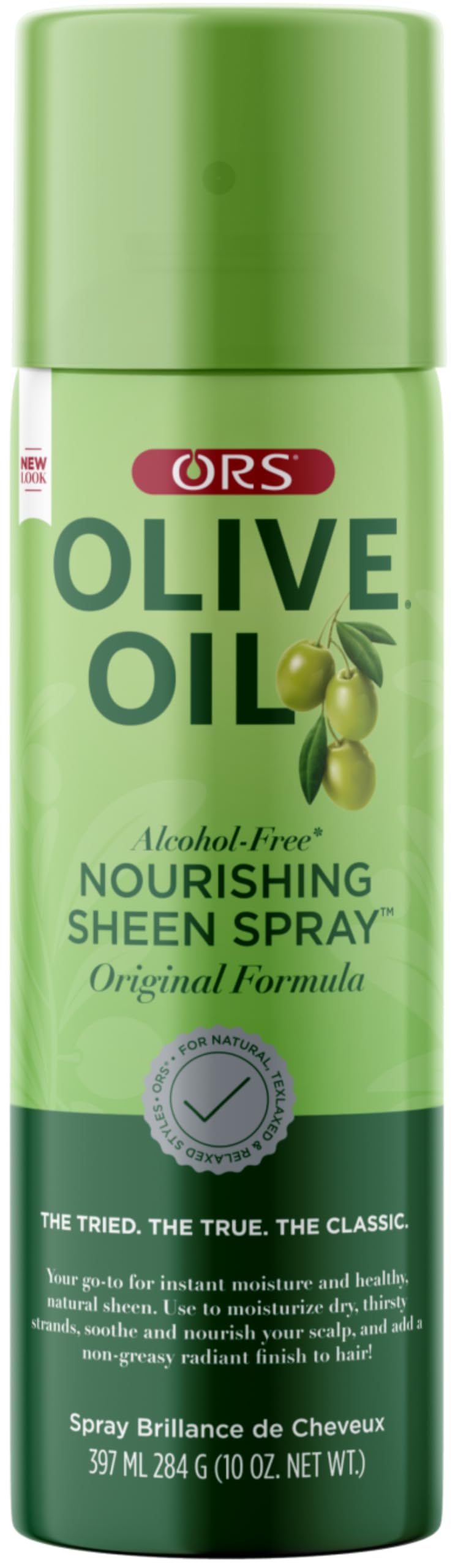 ORS Olive Oil Nourishing Sheen Spray Original Moisturizes Hair for Healthy Sheen 10 Ounce Beauty & Personal Care ORS