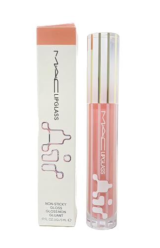 MAC Lip Glass Air Non-sticky Gloss - 222 Behaved (.17 Fl Oz / 5 ml) Beauty & Personal Care MAC