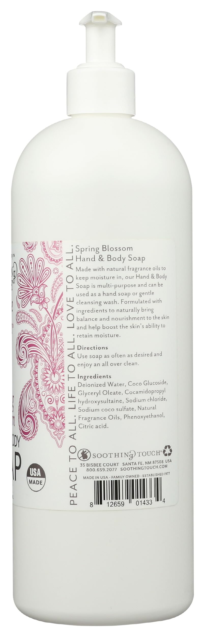 Soothing Touch, Hand and Body Soap, Wood Spice, 32 Fl Oz Beauty & Personal Care Soothing Touch