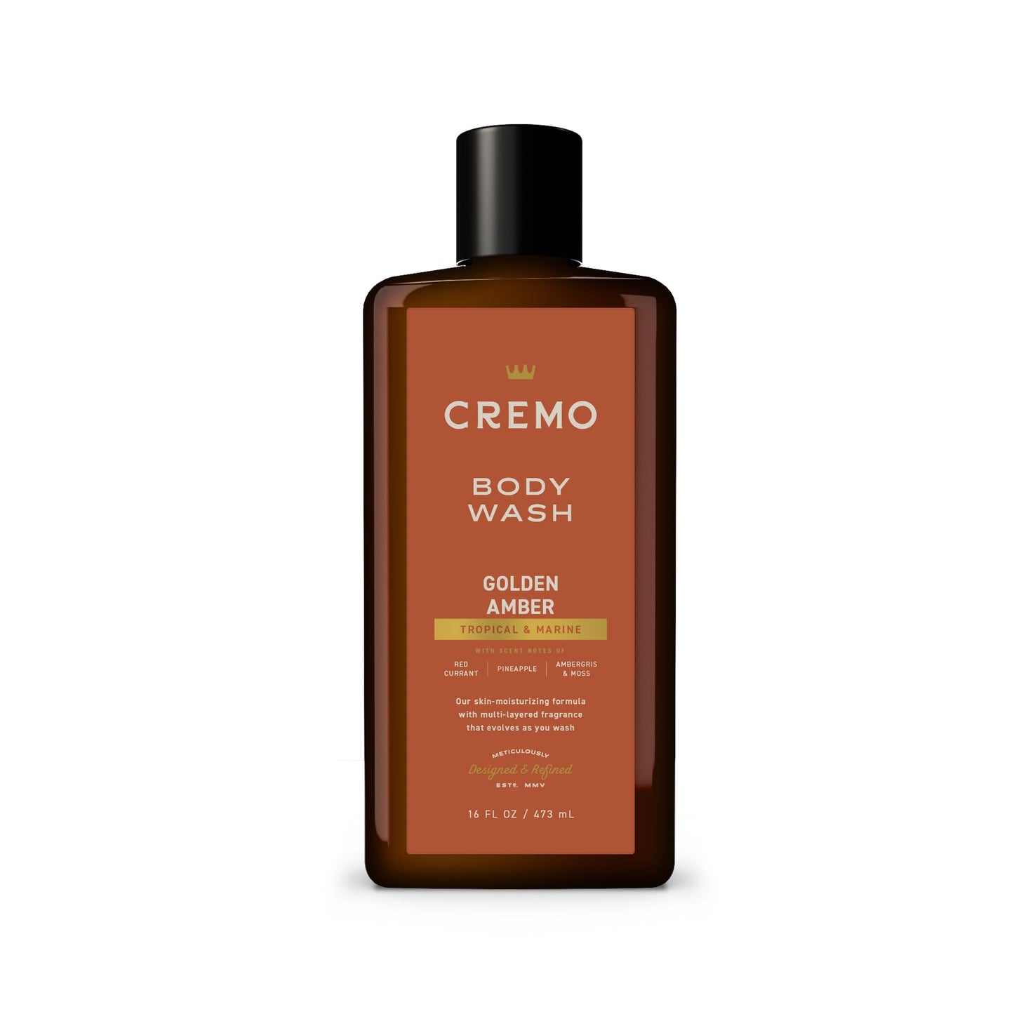 Cremo Body Wash for Men, Rich-Lathering Golden Amber, 16 Fl Oz Beauty & Personal Care Cremo
