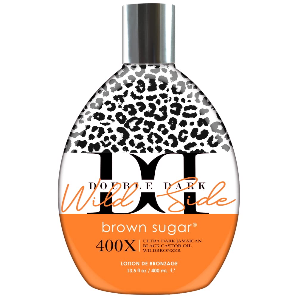 Brown Sugar Wild Side 400X Ultra Dark Jamaican Black Bronzer 13.5oz Beauty & Personal Care Brown Sugar