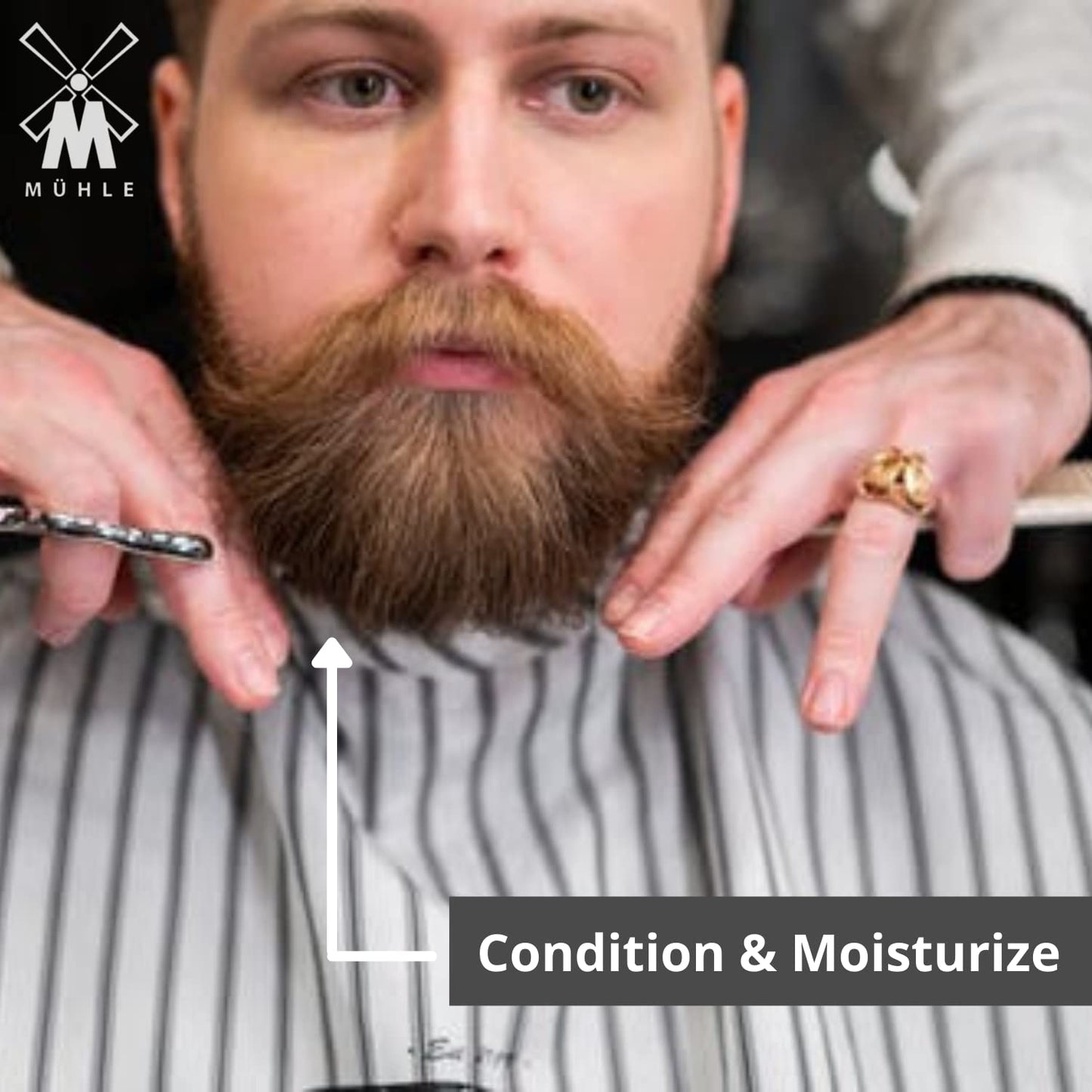 MÜHLE Beard Oil, 30ml - Fresh Bergamot & Cedarwood Fragrance - Natural Beard Care Conditioner & Moisturizer - Perfect for Everyday Use - Luxury Beard Beauty and Personal Care MÜHLE