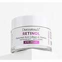 DERMATOUCH Retinol Eye Cream With Hyaluronic Acid, Vitamin C, A, & E, Collagen, & Caffeine, Under Eye Moisturizer With Vitamins & Antioxidants, Gluten Beauty & Personal Care DERMATOUCH