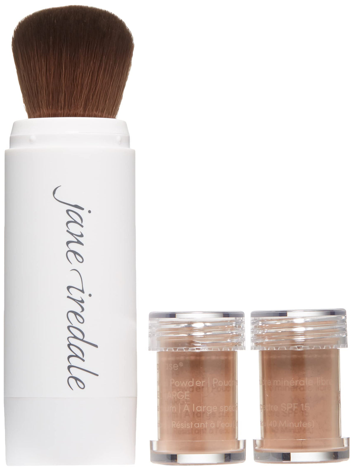 jane iredale Amazing Base Refillable Brush, Mahogany, 0.18 oz. Beauty & Personal Care jane iredale