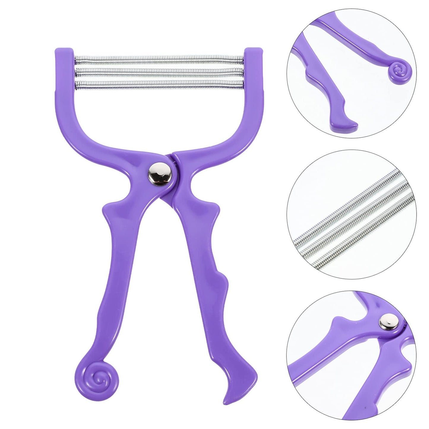 Uonlytech Manual Facial Hair Remover Tool Facial Hair Threader Portable and Practical Beauty Salon Tool Random Colors Beauty and Personal Care Uonlytech
