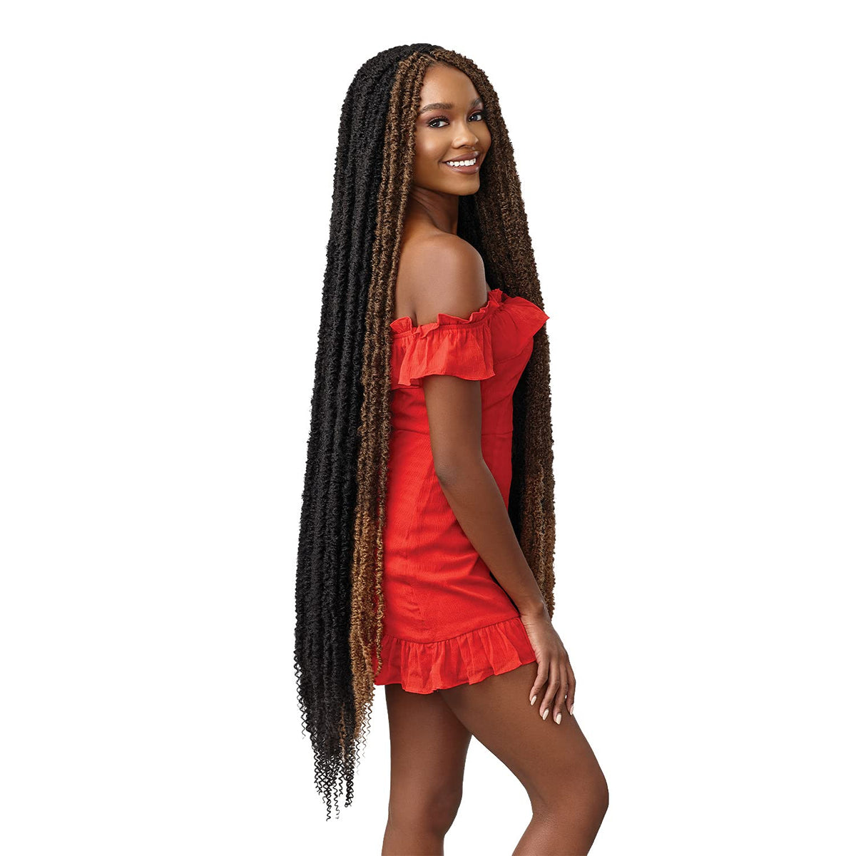 Sun Taiyang Outre Crochet Braids X Pression Twisted Up Bonita Infinity Locs 40inch 1 pack 2T1B30