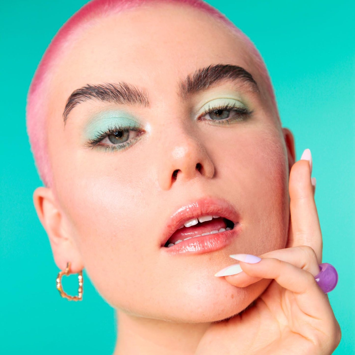 Lottie London Oil Slick in Watermelon Sugar, Nourishing & Hydrating Lip Oil Infused with Vitamin E, Vitamin B, Almond Oil and Jojoba Oil, Beauty and Personal Care Lottie London