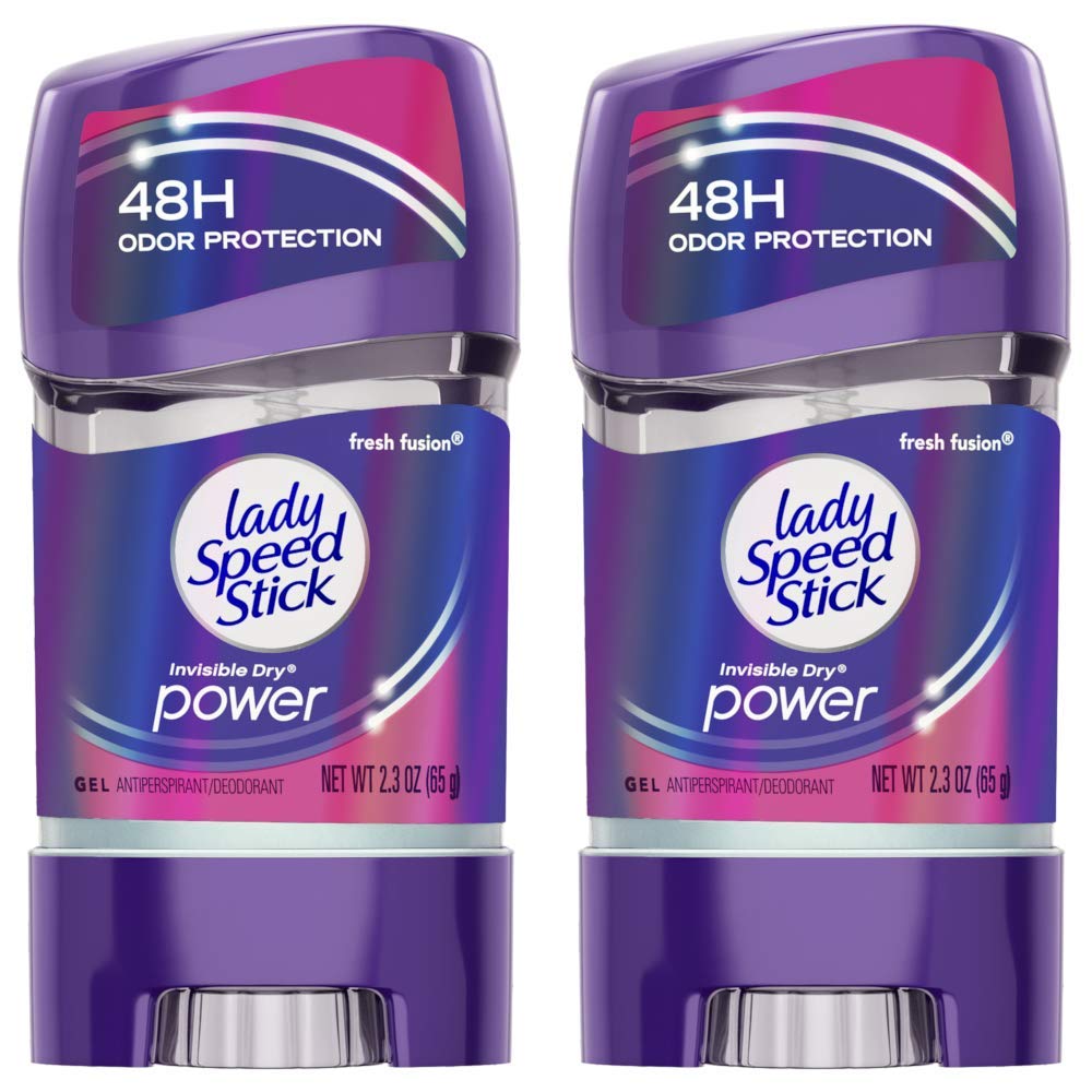 Lady Speed Stick 48HR Antiperspirant Deodorant Gel Fresh Fusion 2.30 oz (Pack of 2) Beauty and Personal Care Speed Stick