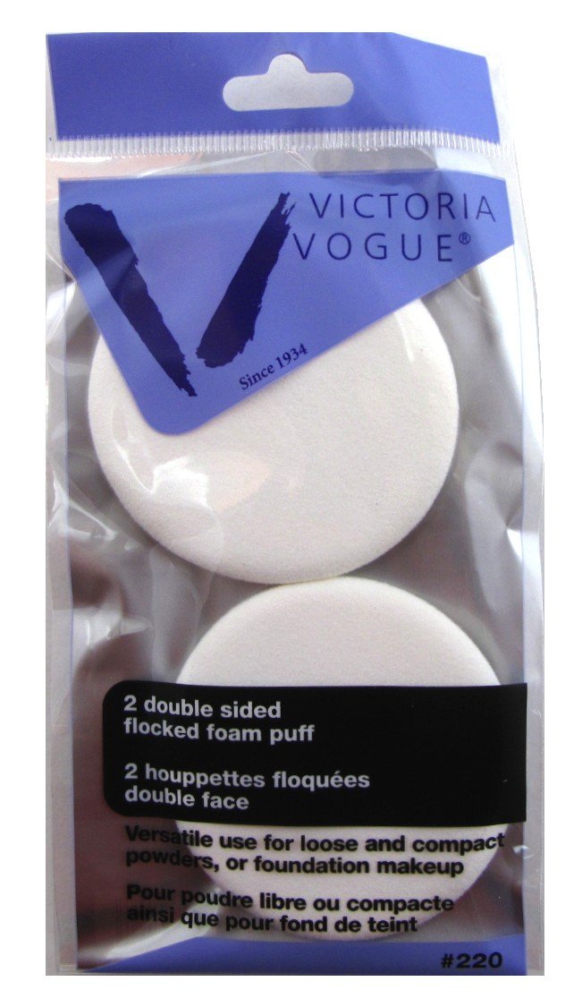 Victoria Vogue Double Sided Makeup Sponges - 6 per case.