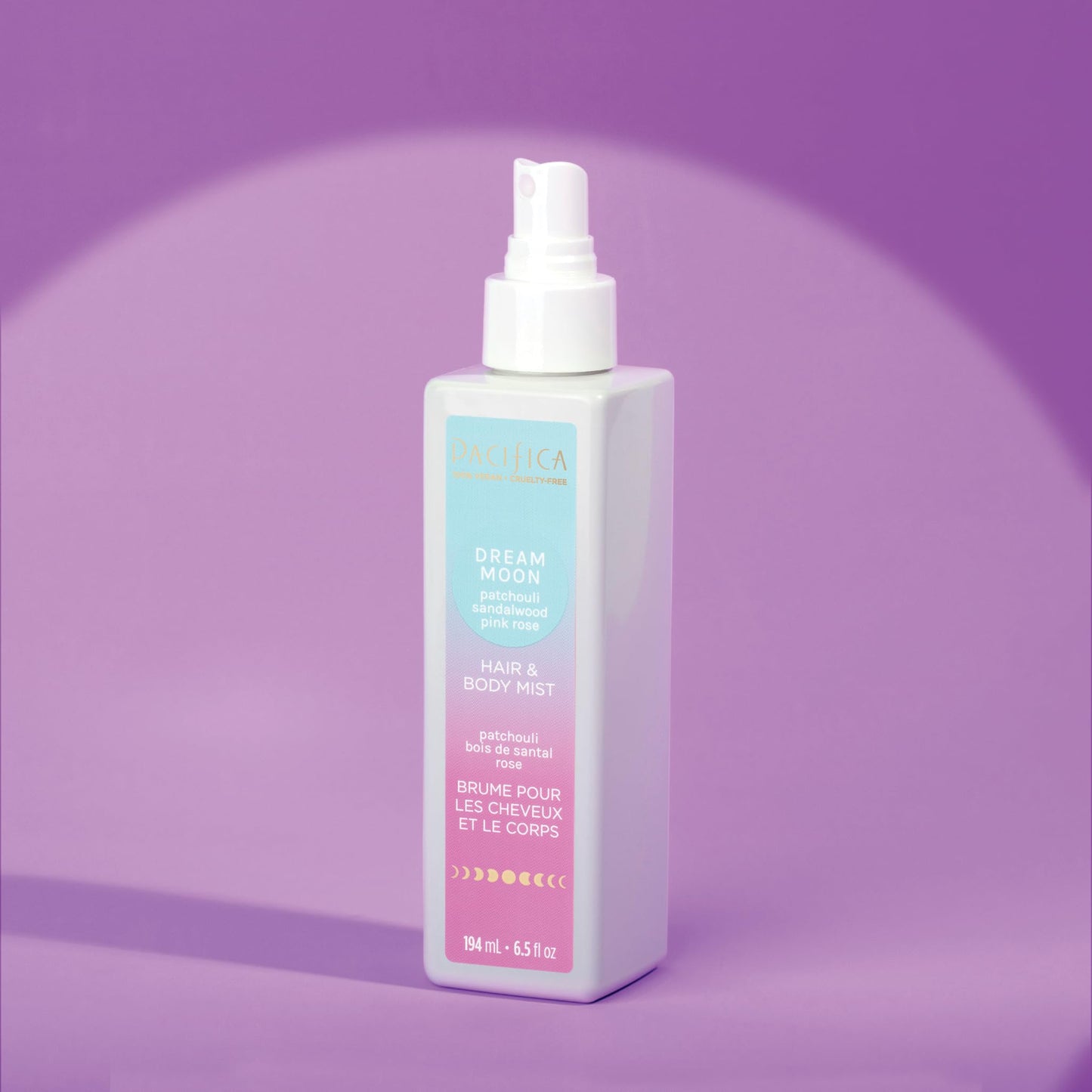 Pacifica Hair & Body Mist - Mini Dream Moon Hair & Body Spray for Women - Body Mist Perfumes for Women - Hair Perfume - Alcohol-Free Spray Designed Beauty & Personal Care Pacifica