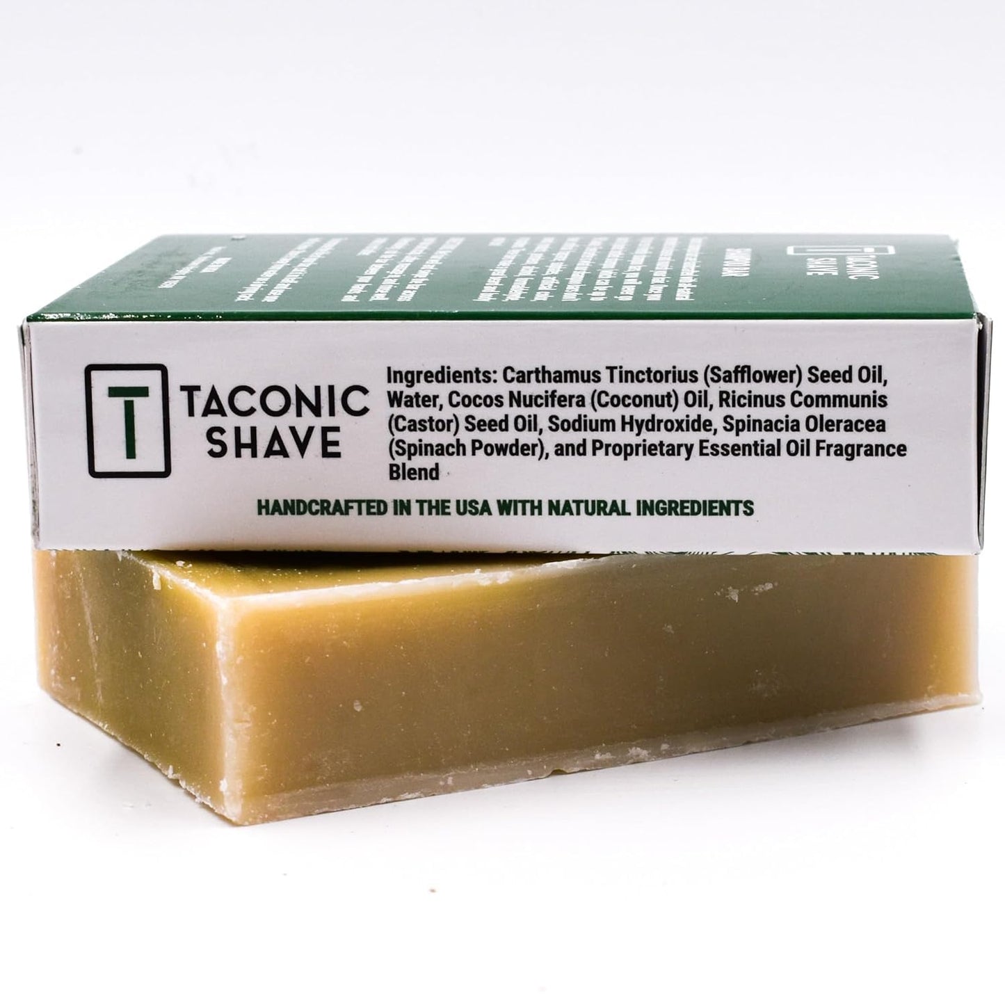 Taconic Shave, Natural Eucalyptus Mint Hair Shampoo Bar - Handcrafted in the USA - 5.0 oz.- Leaves hair Clean, Soft and Conditioned. Beauty & Personal Care Taconic Shave
