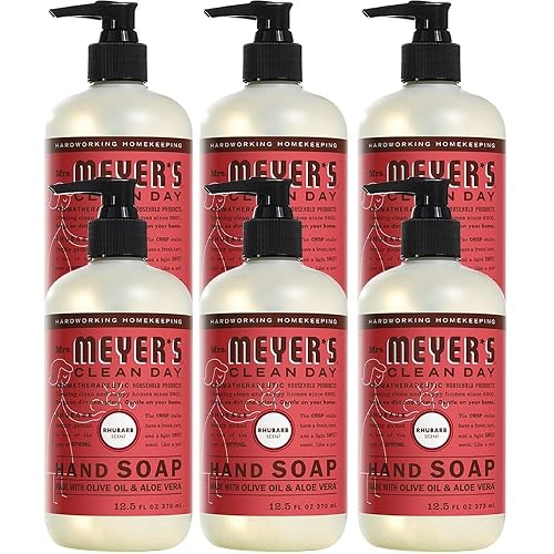 Mrs. Meyer's Liquid Hand Soap Rhubarb 12.5 OZ Beauty & Personal Care Mrs. MEYER'S