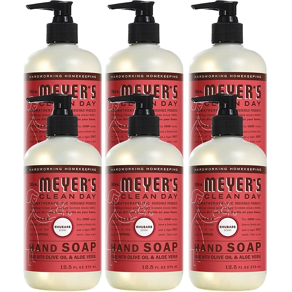 Mrs. Meyer's Liquid Hand Soap Rhubarb 12.5 OZ Beauty & Personal Care Mrs. MEYER'S