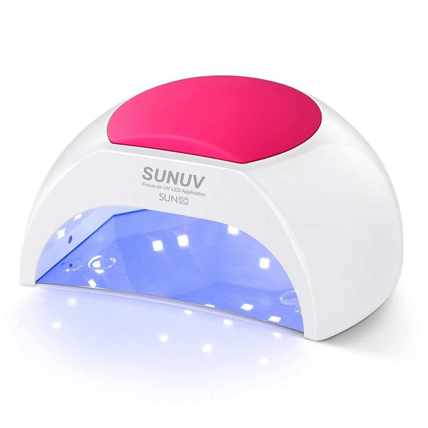 SUNUV SUN2C UV Light for Nails, UV LED Nail Lamp with 4 Timer Settings, Curing Lights Compatible with All Gel Polish Rose Beauty and Personal Care SUNUV