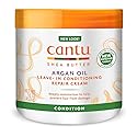 Cantu Argan Oil Leave in Conditioning Repair Cream, 16, 96 oz (Pack of 6) Beauty & Personal Care Cantu