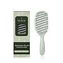 Ecoed Detangler Hairbrush, Soft Bristle Detangling Brush for Straight, Wavy, Curly and Fine Hair, Dry and Wet, Quick Smoothing for Women and Men Beauty & Personal Care ecoed