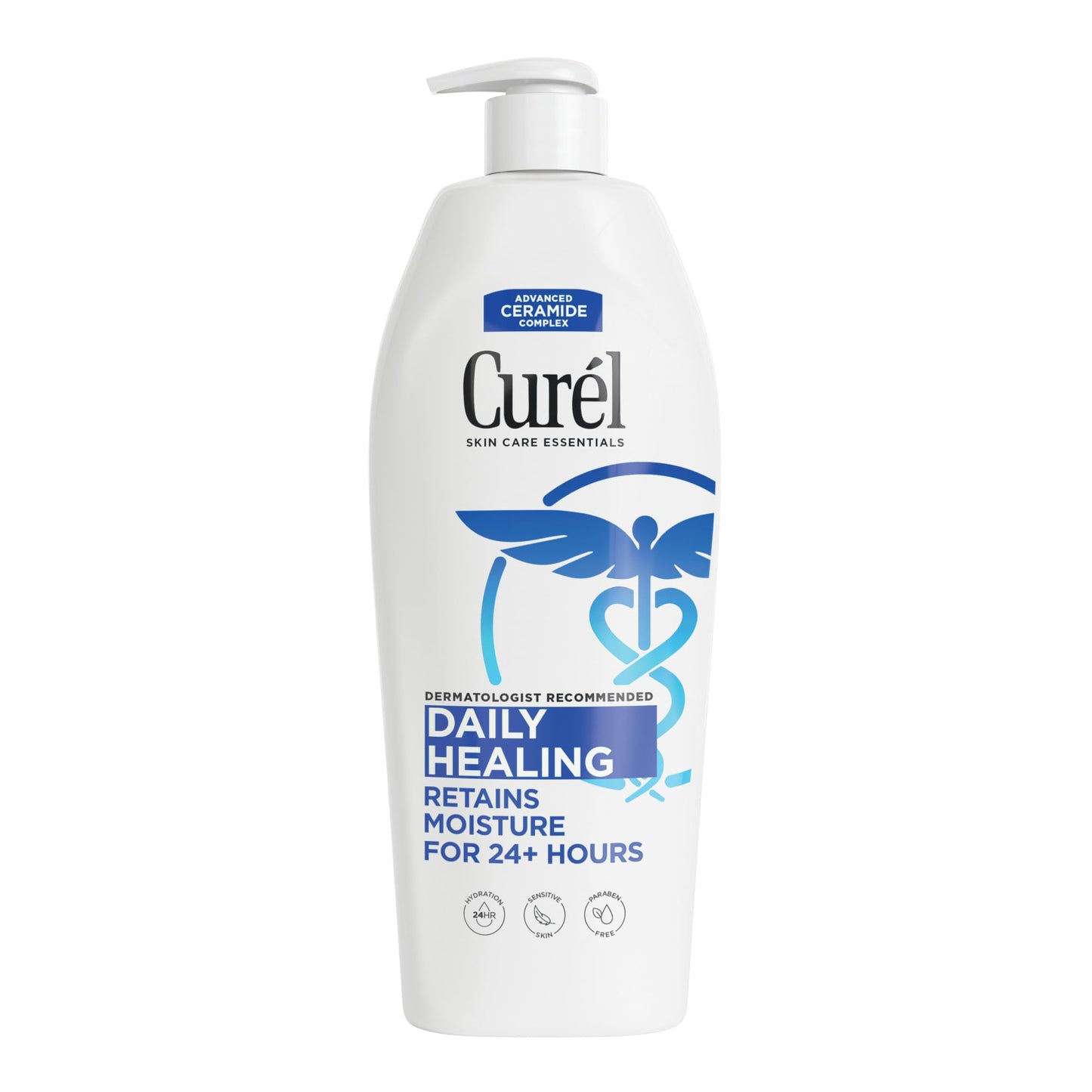 Curel Daily Healing Body Lotion for Dry Skin, Dermatologist Recommended Hydrating Body Lotion with Advanced Ceramides Complex, 13 Oz Beauty & Personal Care Curel