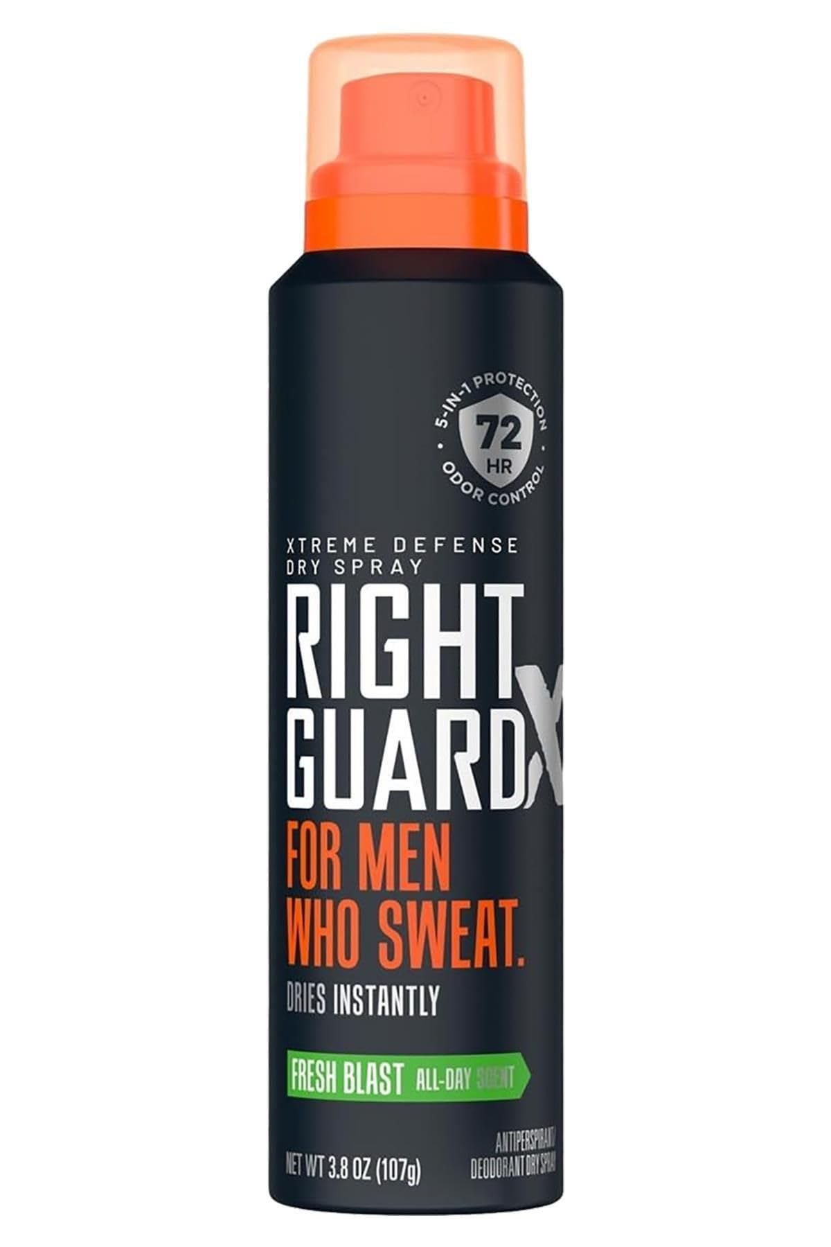 Right Guard Xtreme Defense Dry Spray Fresh Blast 3.8 Ounce Men Beauty and Personal Care Right Guard